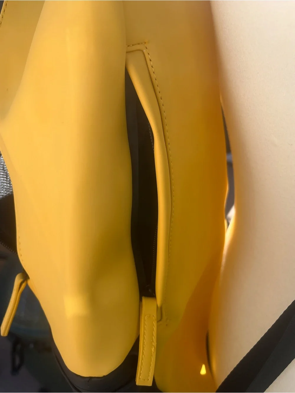 Atley James backpack yellow